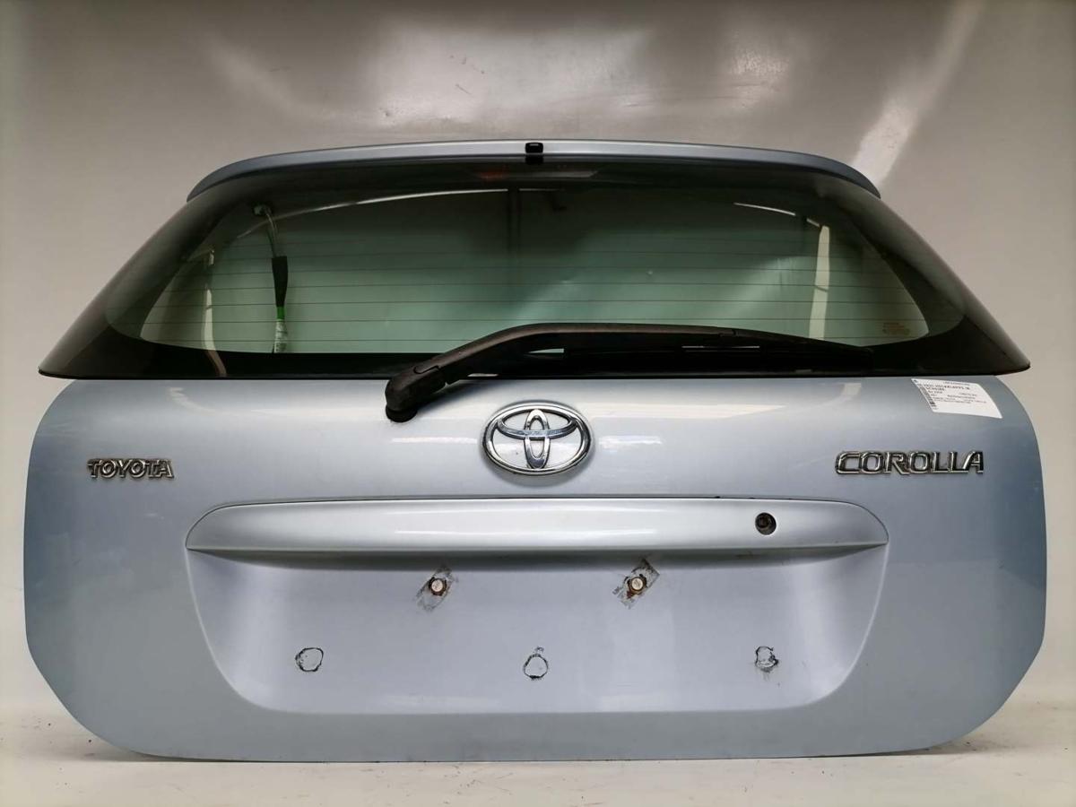 Toyota Corolla E12 original Heckklappe mit Heckscheibe Fließheck 1C3 Graumetallic Bj.2004